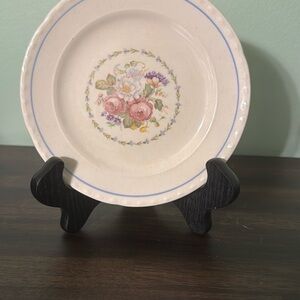 Vintage Crooksville “Spring Blossom “ plate